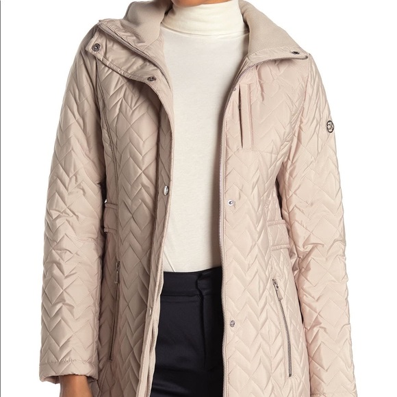quilted calvin klein jacket